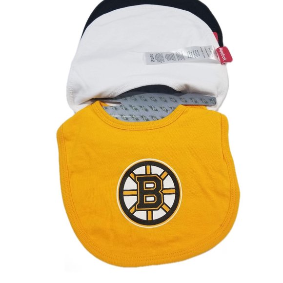 Reebok NHL Boston Bruins 3 Piece Bib Set - Picture 3 of 4